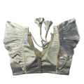 Latest Silver Colour Blouse For Women. 