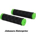 Bicycle Rubber Round Grips for Bicycle Road MTB Bike Handlebar 2 Pcs Green.