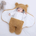 Baby Sleeping Bag Ultra-Soft Fluffy Fleece Newborn Receiving Blanket.... 