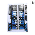 Front Fork Sticker Mountain Bike Front Shock Absorber Change Sticker Waterproof. 