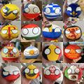 70 styles Polandball Pendant Country Balls 10cm Country Ball Plush Toys Countryball Stuffed Doll Toy Christmas Gift for Kids. 