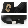 1pc Unisex Sunshade Breathable Adjustable Baseball Cap With Letter C Embroidery. 