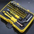 52-in-1 Household Multi-Function Precision Repair Tool Kit – Professional Screwdriver Set for Computer, Laptop, PC, Mobile & Electronic Device Maintenance – All-in-One DIY Hardware Repair Toolkit- Allion Shop. 