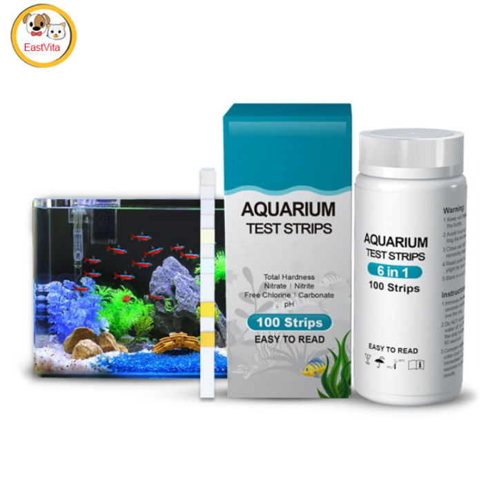 6%20In%201%20Fish%20Tank%20Water%20Aquarium%20Test%20Strips%20Freshwater%20Saltwater%20Test%20Kit%20For%20Test%20PH%20Carbonate%20Hardness%20Chlorine%20Nitrite%20Nitrate%20Aquarium%20100pcs%20-%20Image%202