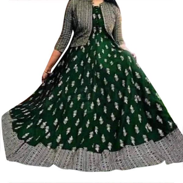 New exclusive designed Gown 1piece long kurti different koti, Gown long kurti For Stylish Women / Girls