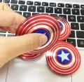 Captain America Shield Hand Spinner Iron Man Fidget Alloy Puzzle Toys. 