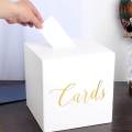 Box with Slot Modern Multipurpose Envelope Box Centerpiece. 
