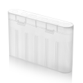Waterproof Storage Box AA AAA 18650 Batteries Portable Holder Case Protectors Organiser for 6pcs 18650.