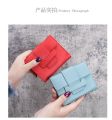 Ladies clutch purse Mini Wallet For Women Card Holder Short PU Leather Bags Short Small Coin Keeper for Girls - Mani Bag. 