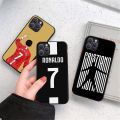 DS-81 Football Superstar R-Ronaldo CR7 Print Flexible TPU Case for iPhone 5 5S 6 6S SE X XS XR 7 8 Plus Max. 