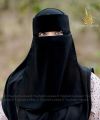 Arabian Niqab short to long Premium Quality Arabian Nikab black for women. 