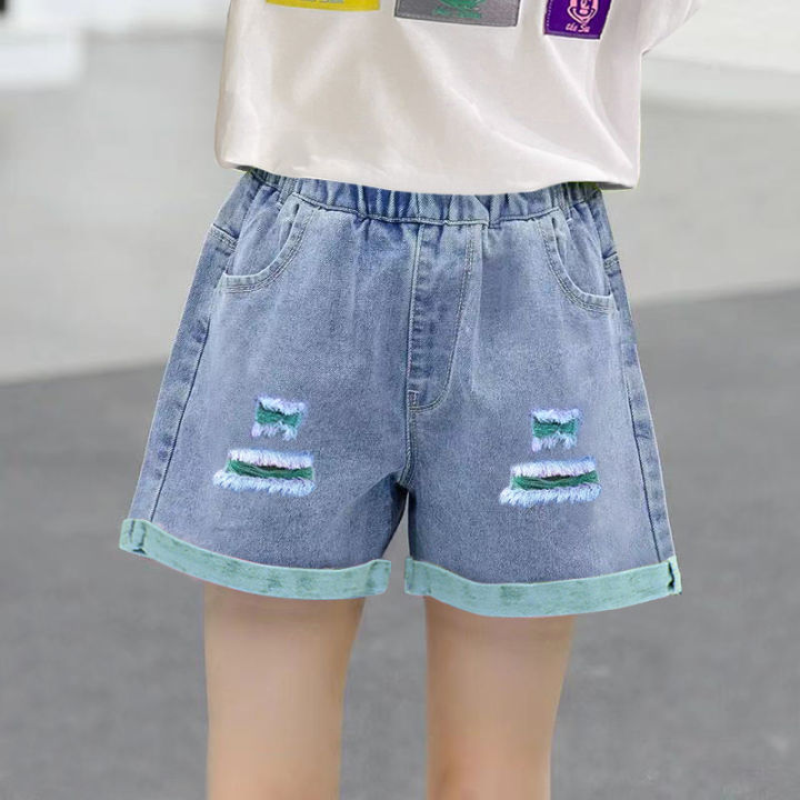 New%20Girls%20Denim%20Shorts%20Summer%20Kids%20Girl%20Hot%20Pants%20Clothing%20Baby%20Casual%20Jean%20Shorts%204%206%208%2010%2012%2014%20Year%20-%20Image%205