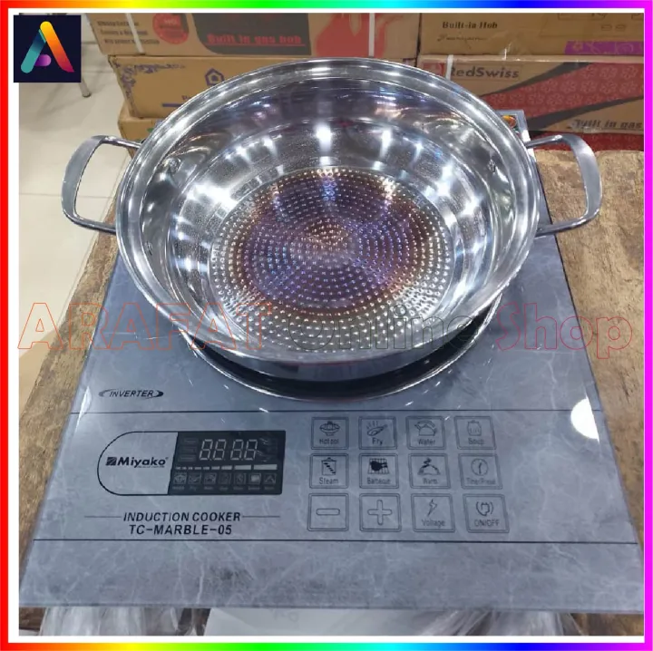 Miyako Induction Cooker TC-MARBLE-05/04 [INVERTER] With FREE COOKING ...