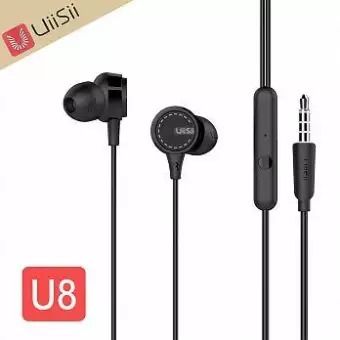 UiiSii U8 In-Ear Dynamic Driver In-ear Earphones with Mic