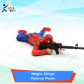 Spiderman Crawling Holding Gun Action Toy with Lights & Sound for Kids 2-6 Years. 