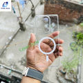 Infinix Note 50 4G / Infinix Note 50 Pro 4G Transparent Magnatic Magsafe Anti Yellow Clear Protective Phone Case Back Cover.