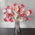 Artificial Gesang Flower Single Branch 4 Fork Cosmos Fake Flower Silk Flower Bouquet Living Room Wedding Home Decoration.