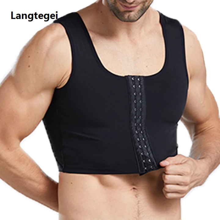 Men%20Chest%20Binder%20Gynecomastia%20Compression%20Vest%20for%20Post%20Surgery%20Breathable%20Buckle%20Underwear%20Tank%20Top%20Breast%20Reduction%20Shapewear%20-%20Image%207
