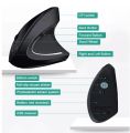 【Lowest Prices Online】 Vertical Mouse Ergonomic 2.4GHz Optical Mice 3 Adjustable DPI 800/1200/1600 6 Buttons for PC Computer Desktop.