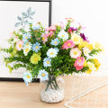 15 Heads Artificial Flowers Silk Daisy Flower Bouquet Home Decor Wedding Flower Ornament.