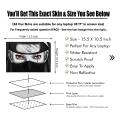 NARUTO Anime Character Illustration Laptop Skin Stickers Vinyl Waterproof Removable Laptop Sticker For Any Kind Laptop - (10.5X15.5 Inch)) - LSKN3797 - Zoom Decor.