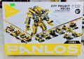 Lego Dinosaur Era Blocks Set Kids Brain Development For of Robot Mega Construction Cranel City Building Police SWAT and Firefighter Game.