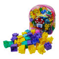 58pcs Educational Building Blocks Set For Kids Plastic Toys For Kids (Multicolor).
