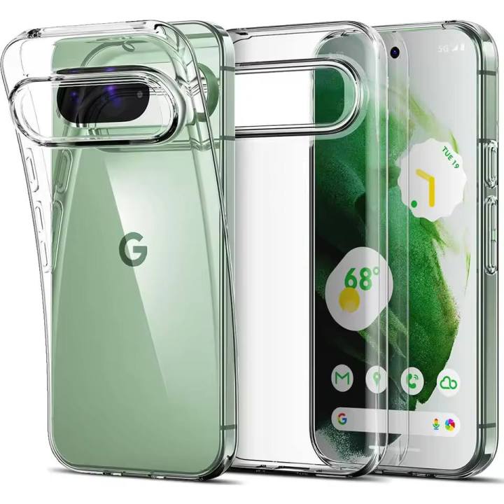 For Google Pixel 6 , 6A , 6 Pro , 7 , 7A , Pixel 7 Pro ,8 , 8A , Pixel 8 Pro , 9 , 9 Pro , Pixel 9 Pro XL , Pixel 10 Pro XL Back Cover Silicone Case Crystal Clear Soft TPU Ultra-Thin Transparent Flexible Protective Mobile Phone Back Cover Cases