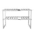 Normal Organizer Rack 37-66cm Length Adjustable Cabinet Storage Shelf Home Kitchen Bath. 
