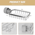 Faucet Sponge Holder for Kitchen Sink Caddy Storage Rack Holder Stainless Steel Dish Soap and Sponge Holder for Kitchen and Bathroom -  NR Mart-2024. 