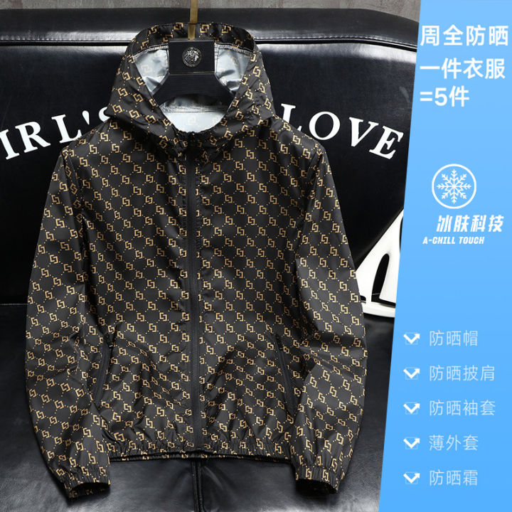 LAOYECHE/Classic%20Car%20Sun%20Protection%20Clothing%20Summer%20Ultra-Thin%20Men's%20Korean%20Style%20Trendy%20Printing%20Casual%20Hooded%20All-Matching%20Jacket%20-%20Image%202