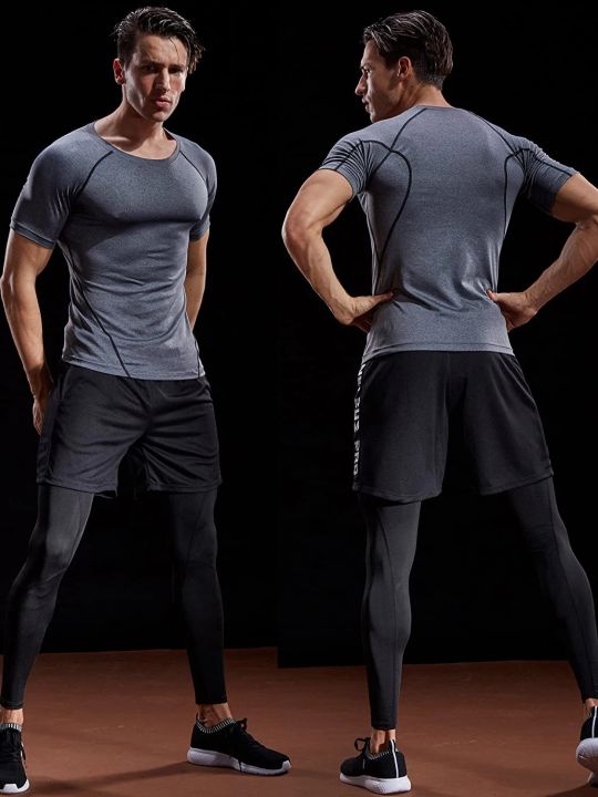 2023%20Compression%20T%20Shirt%20Men%20Summer%20Sportswear%20Running%20T-shirt%20Elastic%20Quick%20Dry%20Sport%20Tops%20Tee%20Athletic%20Gym%20Workout%20Shirts%20Men%20-%20Image%205