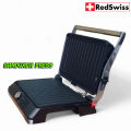 RedSwiss Big Size Electric Sandwich Maker/Sandwich Press/ Sub-sandwich Maker (Black) RSWM 180D1/2200 watt.