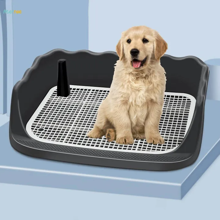Dog%20Potty%20Tray%20Puppy%20Training%20Tray%20Keep%20Paws%20and%20Floors%20Clean%20Pee%20Pad%20Holder%20Black%20-%20Image%205
