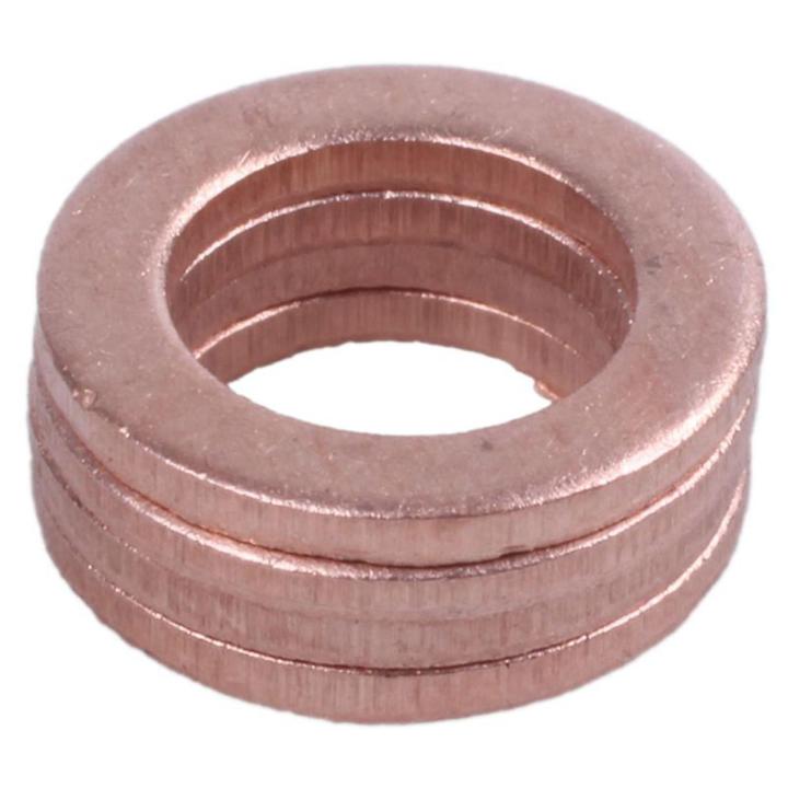 24-Pack Copper Crush Washers 22x27x1.5mm - M22 Flat Ring Seal Gaskets For High Pressure Applications