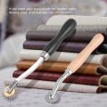 31 Pcs Leather Sewing Tools Diy Leather Craft Tools Hand Stitching Tool Set With Groover Awl Waxed Thread Thimble Kit. 