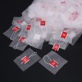 2000Pcs 5.5 X 7Cm Pyramid Tea Bag Filter Nylon Tea Bag Single String Label Transparent Empty Tea Bag. 