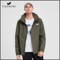 Windbreaker Jacket For Men Hooded Coat.