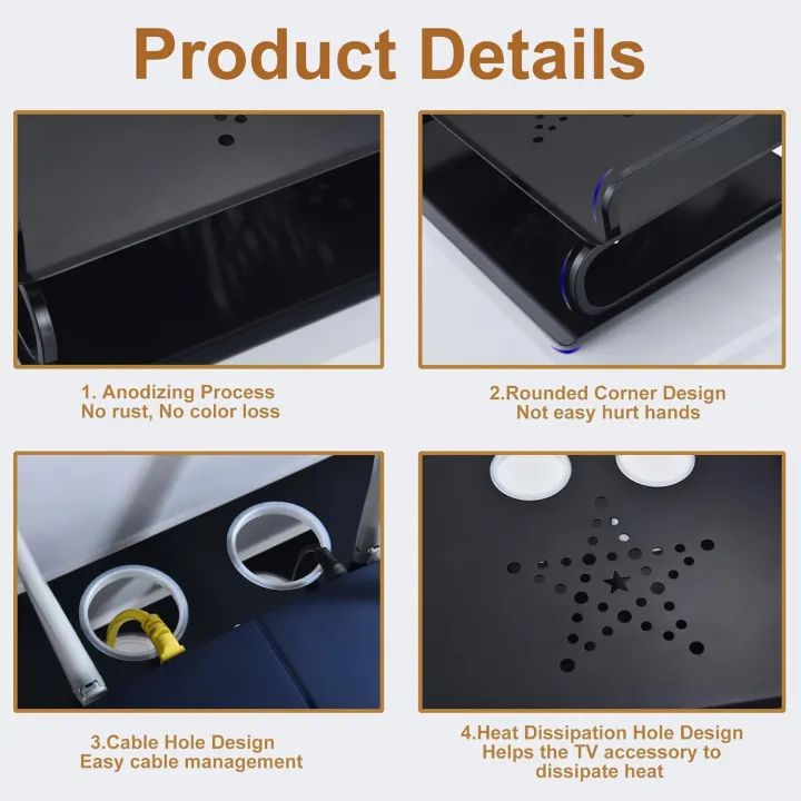 Telebrands%20As%20Seen%20on%20TV%20Wireless%20Router%20Storage%20Box,%20Black%20TV%20Set%20Top%20Box%20Rack%20Router%20Storage%20Rack%20Wall%20Tray%20Free%20Punch%20Wall%20Mount%20Router%20Efficient%20Holder%20Home%20Decoration%20-%20Image%208