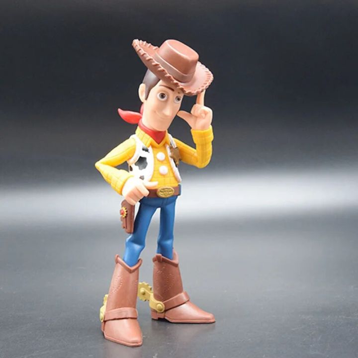 19cm%20Disney%20Toy%20Story%202%20Color%20Woody%20Cowboy%20Cartoon%20PVC%20Action%20Figures%20Dolls%20Figurines%20Model%20Toys%20Cake%20Decoration%20Gifts%20-%20Image%204