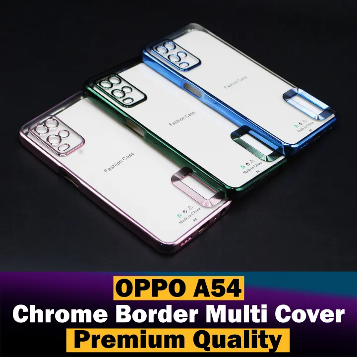 For%20oppo%20a54%20Back%20Cover%20Soft%20Multi%20Chrome%20Border%20Camera%20Protection%20Cover%20-%20Image%202