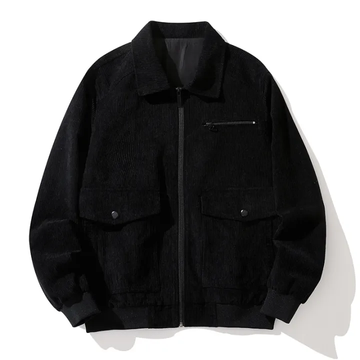 Coat%20Men's%20Autumn%20and%20Winter%20Fleece-lined%20Warm%20Japanese%20Retro%20Style%20Trends%20Corduroy%20Loose%20Casual%20Polo%20Collar%20Men's%20Clothing%20-%20Image%204