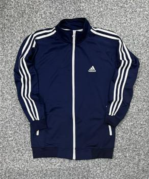 Adidas Tracksuit Jacket in Navy Color for Men By Shirtology [TJ-04