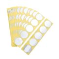 100/250PCS 45mm Silver Golden Redness Certificate Wafer Company Seal Labels Stickers for Embossing Award. 