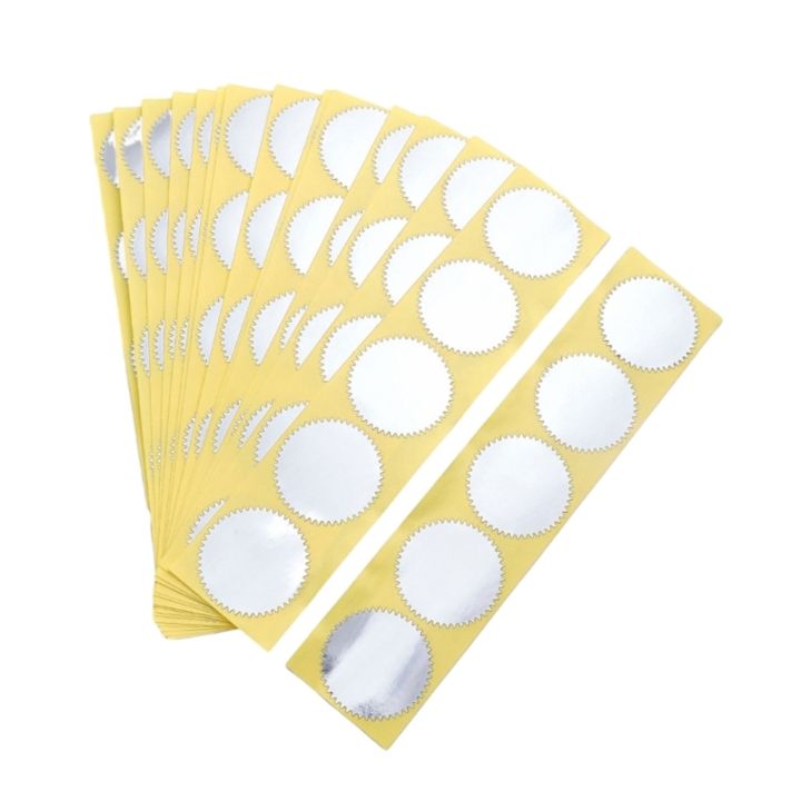 100/250PCS%2045mm%20Silver%20Golden%20Redness%20Certificate%20Wafer%20Company%20Seal%20Labels%20Stickers%20for%20Embossing%20Award%20-%20Image%207
