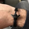 Anchor Bracelet for Men Rope Chain Bracelets Fashion Bracelets for Men Wristband Gift. 