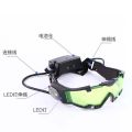 LED vibrato glow bundy glasses kids bulletproof night vision goggles windproof outdoor games. 