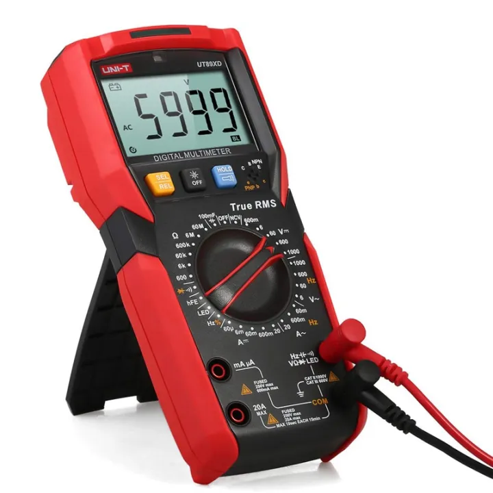 UNI-T%20Digital%20Multimeter%20UT89X%20UT89XD%20True%20RMS%2020A%20Current%201000v%20Voltmeter%20Resistance%20Capacitance%20Transistor%20LED%20Tester%20-%20Image%204