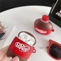 Caramel juice carbonated drinks Dr Pepper Wireless Bluetooth Earphone Case For AirPods Pro 2 Cute 3D Soft Silicon Headset cover Abandon Abandon. 