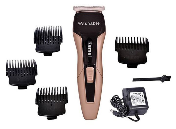 Kemei%20KM%205015%20Waterproof%20Professional%20Hair%20Clipper%20Trimmer%20&%20Shaving%20system%20for%20men%20-Black%20Gold%20-%20Image%202